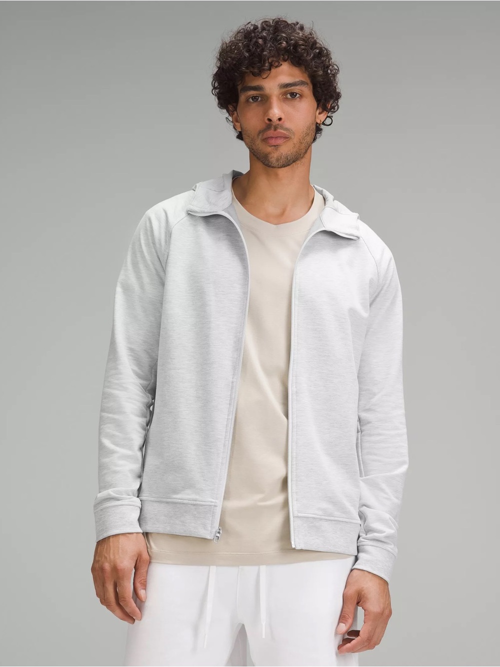 Lululemon Gray Full-Zip Lightweight Jacket